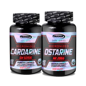 Combo: Ostarine + Cardarine - Pro Size Nutrition - Importado