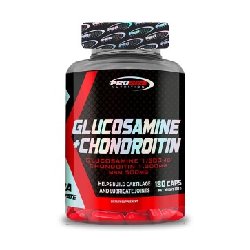 Glucosamina + Condroitina (180 caps) - Pro Size Nutrition