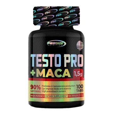 Testo + Maca - Importado - Pro Size