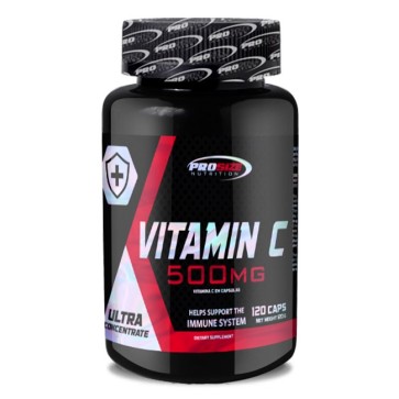 Vitamina C 500mg (120 cápsulas) - Pro Size Nutrition