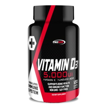 Vitamina D3 5,000 IU (120 caps) - Pro Size Nutrition