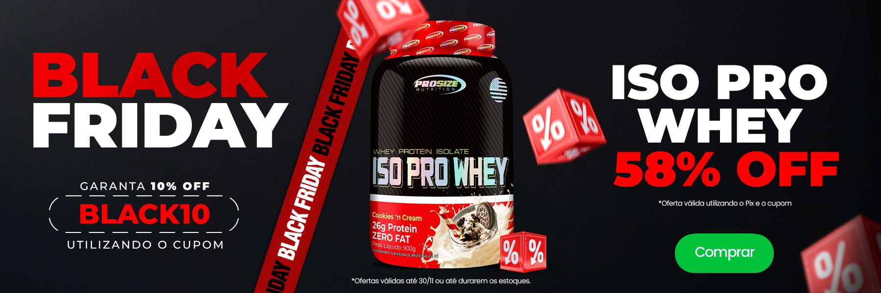 Black Friday Whey Iso 2lbs